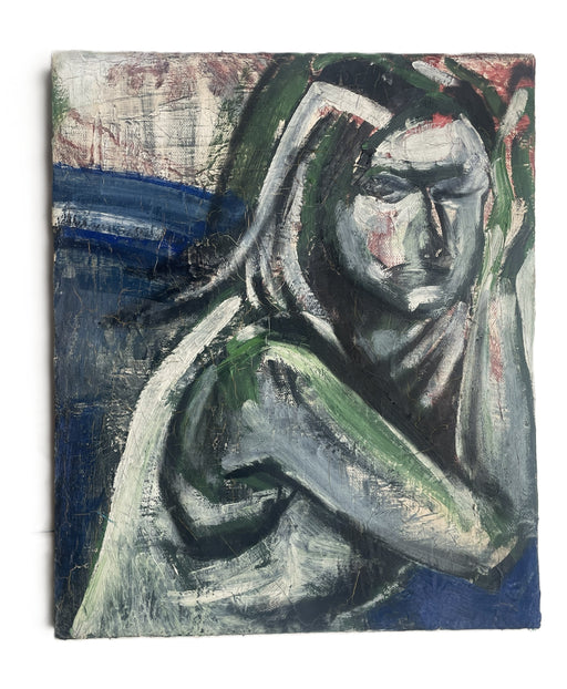 Oil Painting Takashi Kaburagi, Japan 1996