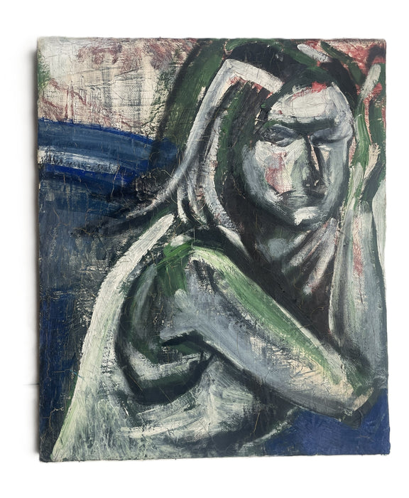 Oil Painting Takashi Kaburagi, Japan 1996