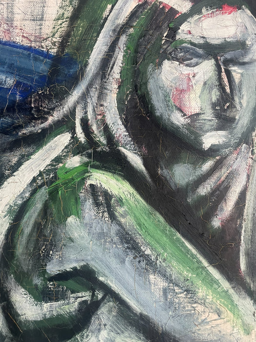 Oil Painting Takashi Kaburagi, Japan 1996