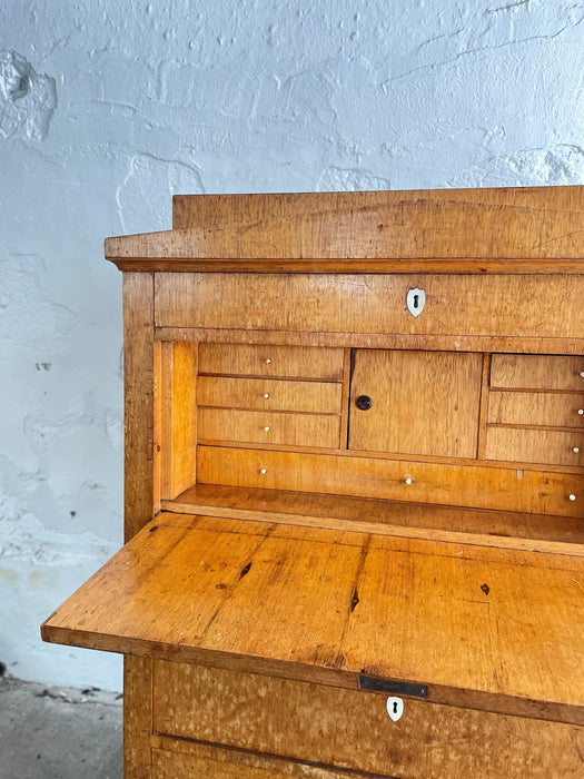 Swedish Biedermeier Writing Secretaire, circa 1830–1845