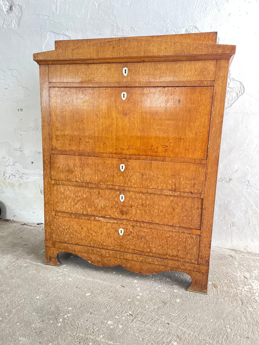 Swedish Biedermeier Writing Secretaire, circa 1830–1845