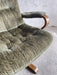 Vintage Scandinavian Design Göte Möbler Swivel Lounge Chair – Sweden, 1970s