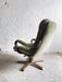 Vintage Scandinavian Design Göte Möbler Swivel Lounge Chair – Sweden, 1970s