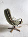 Vintage Scandinavian Design Göte Möbler Swivel Lounge Chair – Sweden, 1970s