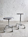 Rollen Zürich Authentic Swiss Bauhaus Industrial Chrome Swivel Stool circa 1950s
