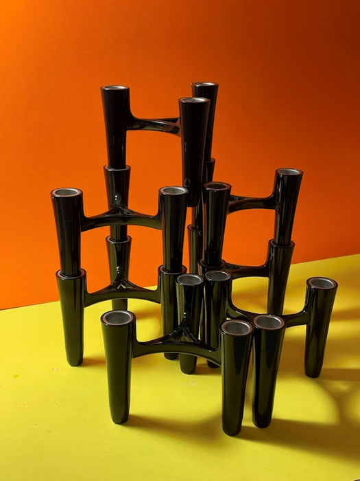 Black Candle Holders Design Koziol Hommage