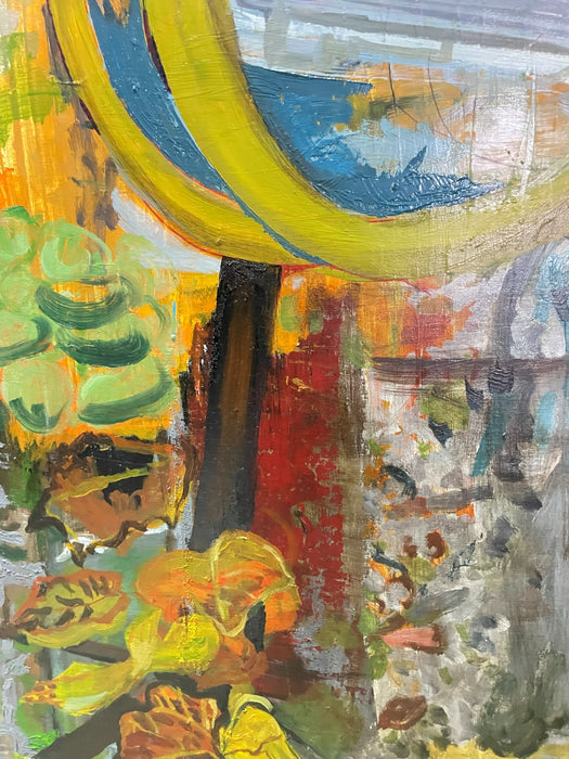 Untitled (Study), by Kazuo Yamada, Large Japanese Painting 2015