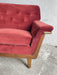 Mid-Century Modern Three-Seater Velvet Sofa, Swedish 1950s–1960s