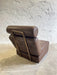 Vintage Yugoslav Design Convertible Leather Chair Bed, 1970s