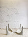Vintage Marmorino Coffee Table With Sculptural Base, Danish Modern Style 1991