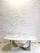 Vintage Marmorino Coffee Table With Sculptural Base, Danish Modern Style 1991