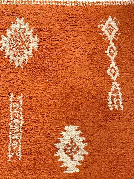 Vintage Handmade Moroccan Rug 1972