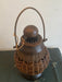 Vintage Rattan Table Lamp Circa 1980s