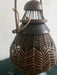 Vintage Rattan Table Lamp Circa 1980s