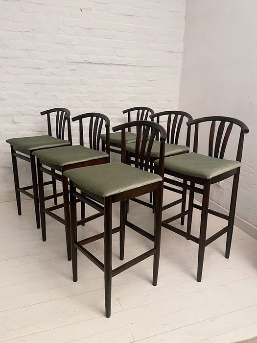 Vintage HajduThonet barstools