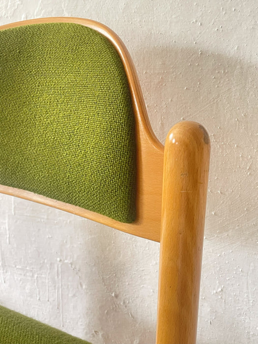 1970s German Beech Wood Dining Chairs