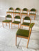 1970s German Beech Wood Dining Chairs