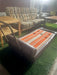Vintage Yugoslav Design Convertible Leather Chair Bed, 1970s