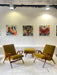 Armchairs with a Footrest by František Jirák for Tatra