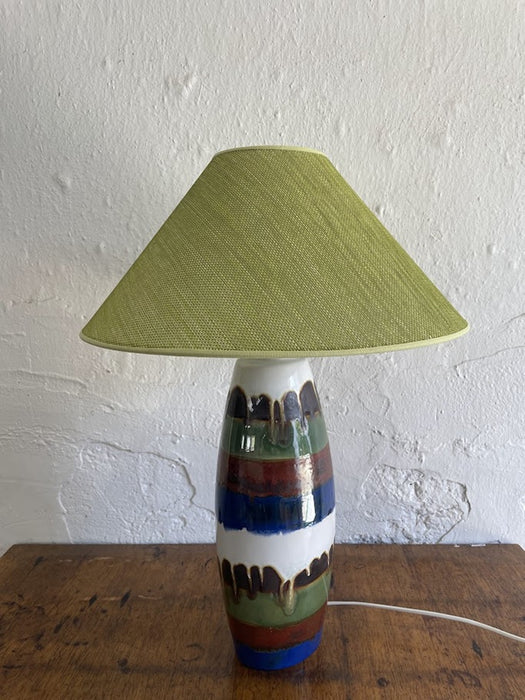 Vincent Cadeaux S.A. Ceramic Table Lamp, France, 1960s–1970s
