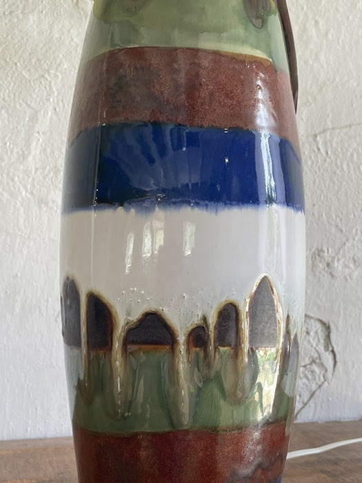 Vincent Cadeaux S.A. Ceramic Table Lamp, France, 1960s–1970s