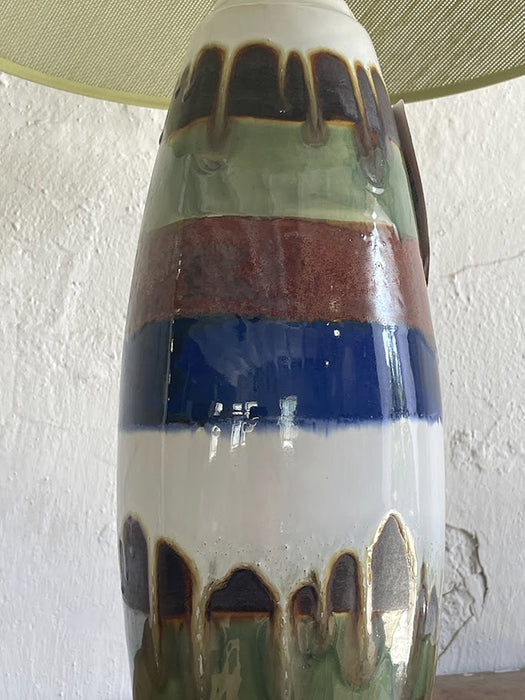 Vincent Cadeaux S.A. Ceramic Table Lamp, France, 1960s–1970s