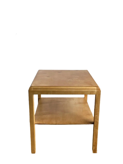 Swedish modern Maple Side Table, Late 20th Century