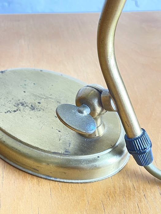 Pfäffle Brass Table Lamp, Mid-Century Modern Design, Germany, 1960s