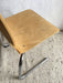 Mid-Century Stacking Chair Bentwood and Chrome France 1980s
