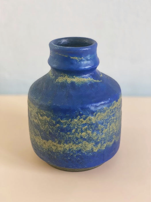 Karlsruhe Fat Lava Vase Germany 1960s