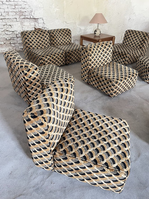 Tito Agnoli Inspired Italian Mid-Century Modular Lounge Chair, 1960s