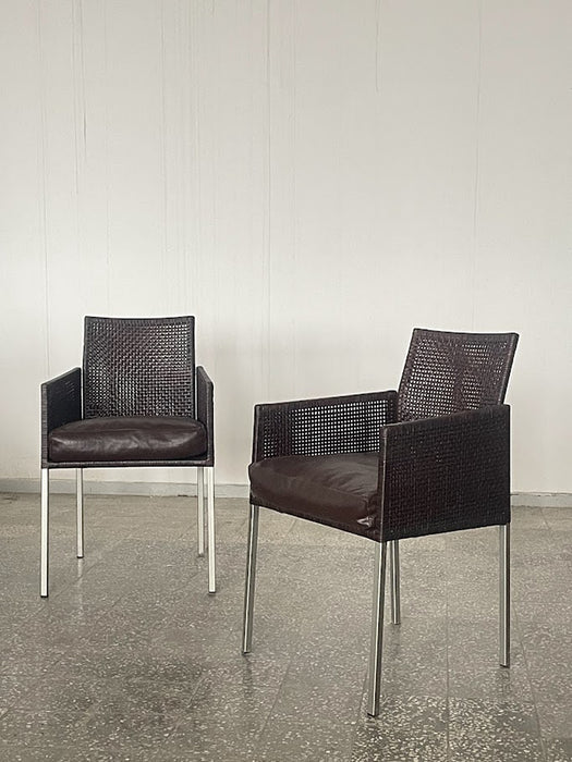 Karl-Friedrich Förster Designed KFF Texas Leather Chairs