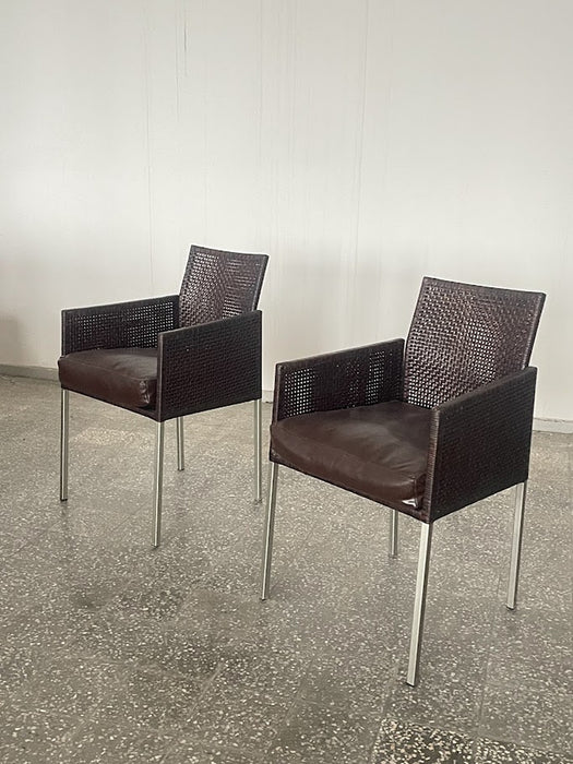 Karl-Friedrich Förster Designed KFF Texas Leather Chairs