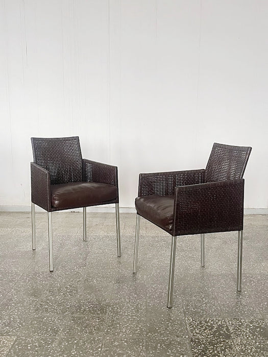 Karl-Friedrich Förster Designed KFF Texas Leather Chairs