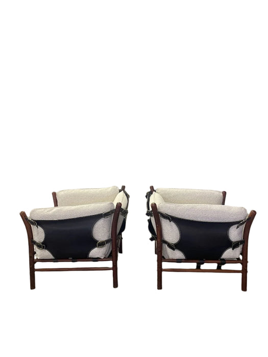 Ilona Lounge Chairs by Arne Norell, Sweden,