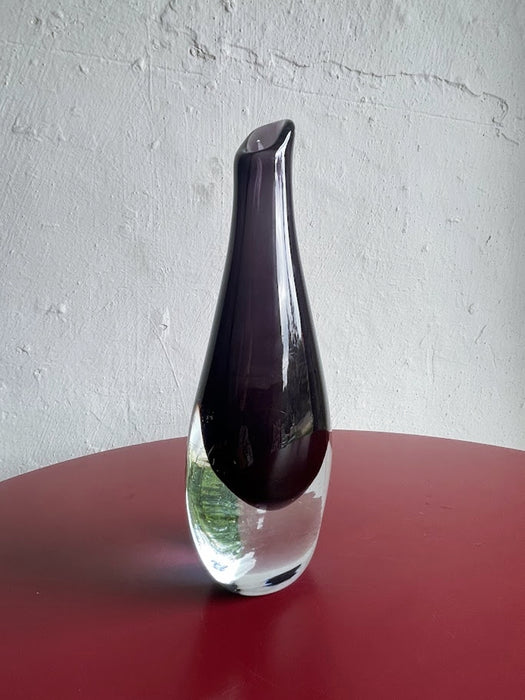 Vase by Nils Landberg for Orrefors Sweden 1960s