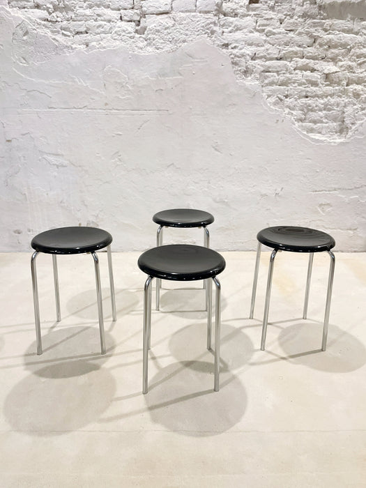 Vintage Industrial Stool by BIGLA Germany 1970s–1980s