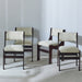 Italian Set of 4 Chairs by Franco Asnaghi 1960s - Artibus365