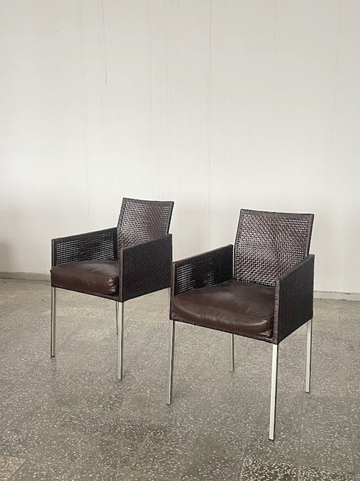 Karl-Friedrich Förster Designed KFF Texas Leather Chairs