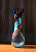 Large Free-Form Art Glass Vase by Gyula Budveszel, Hungary, 1990s
