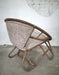 Rare Pair of Japanese Imaeda Rattan Lounge Chairs 1960s