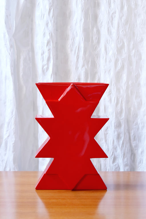 Memphis Style Ceramic Vase ILIOS by Florio Keramia 1990s