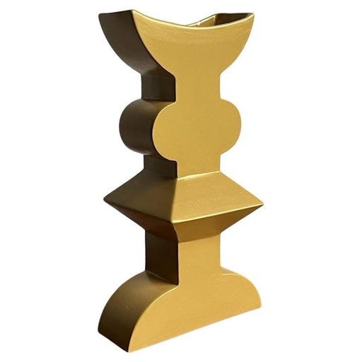 Memphis Style Ceramic Vase by Florio Keramia 