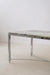 Metallic Resin Table with Embedded Stones from Sweden