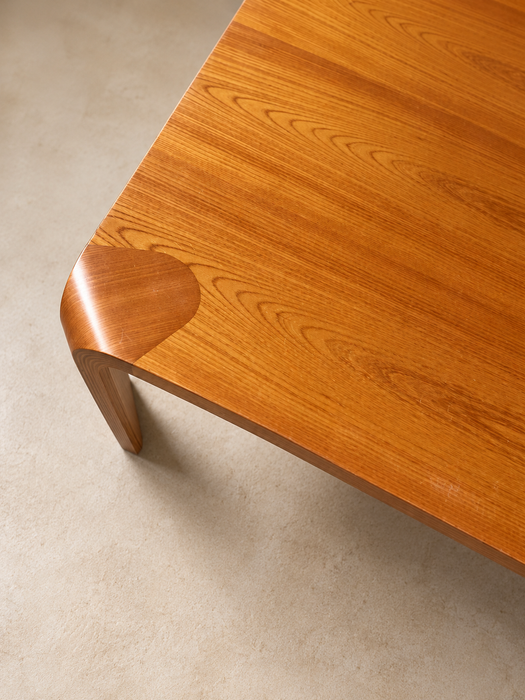 Tendo Mokko “Zataku” Japanese Modern Low Coffee Table 1970s
