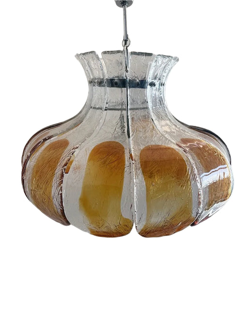Murano Glass Chandelier by Carlo Nason for Mazzega