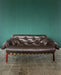 Percival Lafer Style Two Seater Leather Sofa