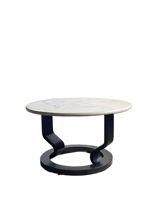 Postmodern Marmorino Coffee Table Swedish Circa 1980s