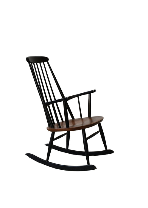 Rocking Chair by Ilmari Tapiovaara for Asko 1960s Finland