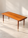 Mid-Century Modern Teak Coffee Table with Brass Feet, Sweden circa 1960